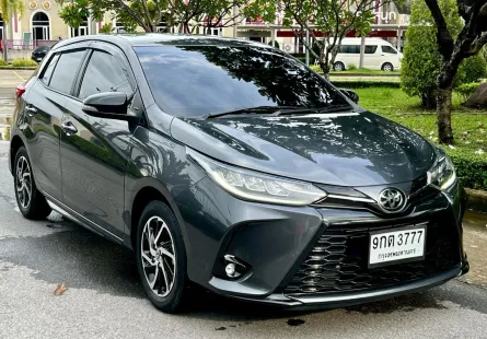 Hatchback Sport Premium 2021 Yaris มือเดียว ไมล์น้อย