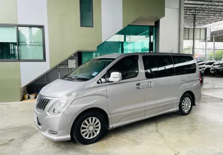 2018 Hyundai H-1 2.5 Deluxe รถตู้ ดาวน์ 0%