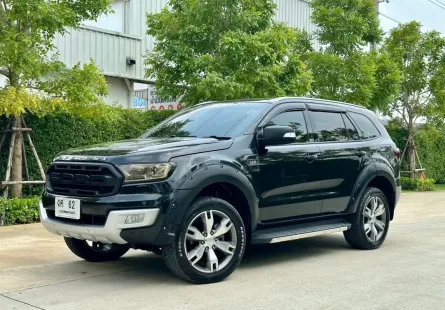 2016 Ford Everest 3.2 Titanium+ 4WD SUV ดาวน์ 0% รถบ้านมือเดียว ไมล์แท้ 