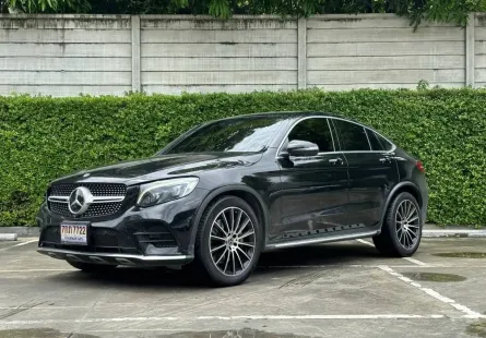 2019 Mercedes-Benz GLC250 2.0 GLC 250 Coupe 4MATIC AMG Plus SUV รถสวย ไมล์แท้ มือเดียวป้ายแดง 