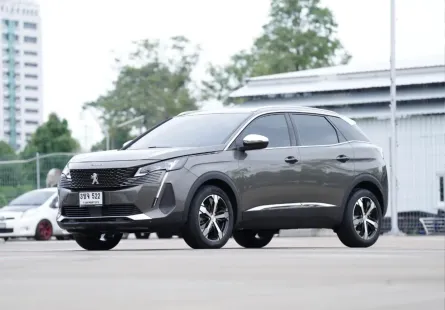 2022 Peugeot 3008 1.6 Turbo Allure รถเก๋ง 5 ประตู ออกรถง่าย รถบ้านมือเดียว ไมล์น้อย 