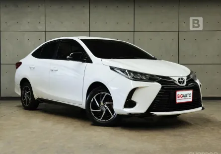 2021 Toyota Yaris Ativ 1.2 Sport Sedan AT ไมล์เเท้ 1 หมื่น รถมือเเรกจากป้ายเเดง P160