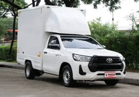 Toyota Hilux Revo 2.4 SINGLE Entry 2022 กระบะตู้ทึบความสูง 1.85 เมตร ไมล์ 7 หมื่นกว่าโล