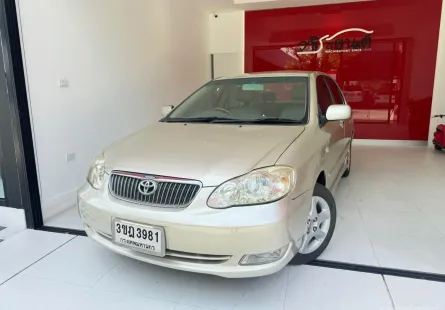 2006 Toyota COROLLA 1.6 รถเก๋ง 4 ประตู 