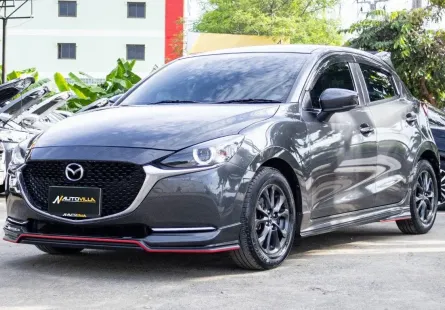 2022 Mazda 2 1.3 S Leather Sports รถสวยสภาพพร้อมใช้งาน สภาพใหม่กริป