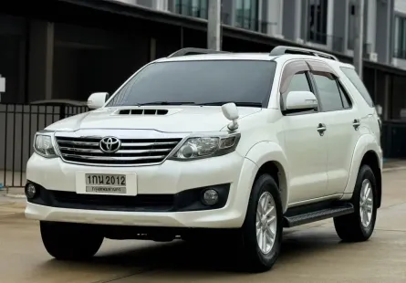 ขาย รถมือสอง 2012 Toyota Fortuner 3.0 V SUV 