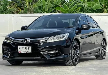 2018 Honda ACCORD 2.0 Hybrid TECH i-VTEC รถเก๋ง 4 ประตู รถสวย TOP SUNROOF 