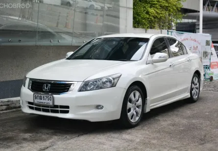 2010 HONDA ACCORD 2.4 EL NAVI ตัวท็อปสุด รถหน้าหลังเดิม ไม่เคยมีชนหนักหรือจมน้ำ รถเจ้าของเดียว