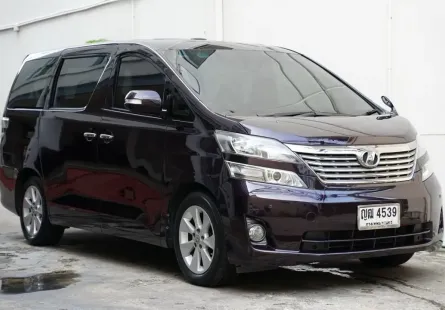 2010 Toyota VELLFIRE 2.4 รถตู้/MPV เจ้าของขายเอง รถบ้านมือเดียว ไมล์แท้ 