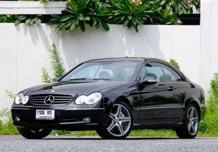 2005 Mercedes-Benz CLK200 Kompressor 1.8 Avantgarde รถเก๋ง 2 ประตู ไมล์แท้ รถสวย น่าสะสม 