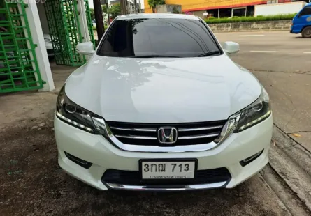 2014 Honda ACCORD 2.0 EL i-VTEC รถเก๋ง 4 ประตู 