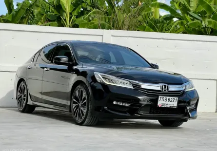 2018 Honda ACCORD 2.0 Hybrid TECH i-VTEC รถเก๋ง 4 ประตู รถสวย มือเดียวป้ายแดง