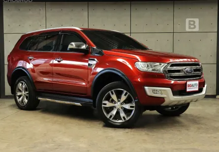 2017 Ford Everest 2.2 Titanium+ SUV AT TOPสุด 2WD Full Option ไมล์แท้ B7654