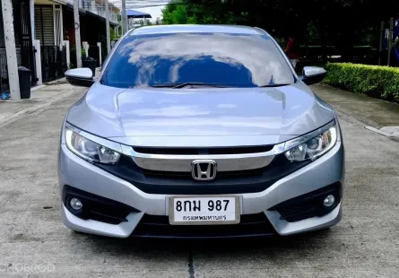 2017 Honda CIVIC 1.5 Turbo รถเก๋ง 4 ประตู เจ้าของขายเอง รถบ้านมือเดียว ประวัติดี 