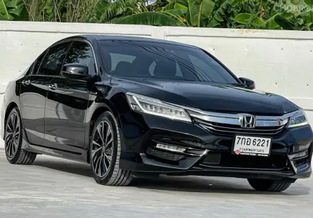 2018 Honda ACCORD 2.0 Hybrid TECH i-VTEC รถเก๋ง 4 ประตู รถสภาพดี มีประกัน