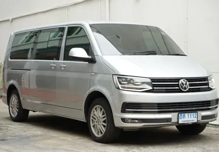 2018 Volkswagen Caravelle 2.0 TDi รถตู้/VAN ฟรีดาวน์ รถบ้านมือเดียว ไมล์แท้ 