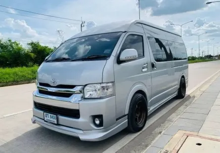 2014 Toyota COMMUTER 3.0 D4D รถตู้/VAN ไมล์น้อย รถบ้านมือเดียว แต่ง VIP เจ้าของขายเอง 