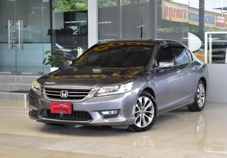 Honda ACCORD 2.4 EL i-VTEC ปี 2015 รถบ้านมือเดียว ไม่เคยติดแก๊สแน่นอน ใช้น้อยเข้าศูนย์ตลอด ออกรถ0บาท