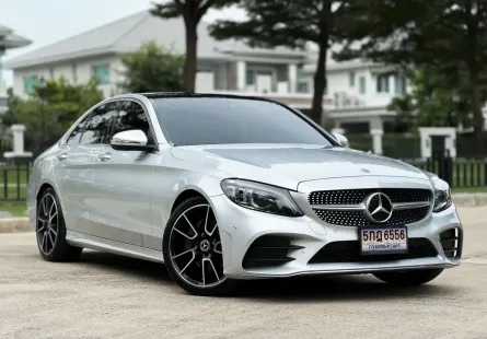 2020 Mercedes-Benz C220 2.0 d AMG Dynamic รถเก๋ง 4 ประตู ขายรถบ้าน มือเดียวไมล์น้อย ประวัติศูนย์ครบ 