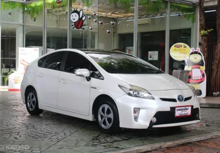 ขายรถ TOYOTA PRIUS 1.8 TOP OPTION AUTO ขาว 2012