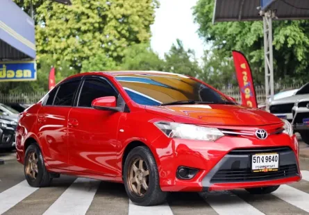 Toyota Vios 1.5 J ปี2015จด2016 มือเดียว ไมล์ 8 หมื่นกว่าโลแท้ๆๆๆ ไม่เคยเฉี่ยวชน สภาพสวยจัดๆ ทรงดี