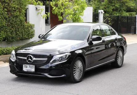 2017 Mercedes-Benz C300 2.1 Blue TEC HYBRID Exclusive รถเก๋ง 4 ประตู 