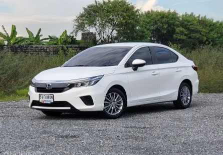 HONDA CITY 1.0V TURBO CVT ปี 2022 รถมือแรก ประวัติศูนย์ครบ ดูแลรักษาเยี่ยม