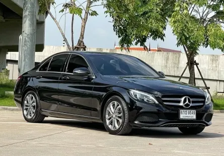 2016 Mercedes-Benz C350e 2.0 e Avantgarde Plug-in Hybrid รถเก๋ง 4 ประตู รถสวย