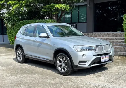 2016 BMW X3 20D XDRIVE LCI รถมือเดียวออกป้ายแดง รถวิ่งน้อย เข้าศูนย์ทุกระยะ ไม่เคยมึอุบัติเหตุครับ