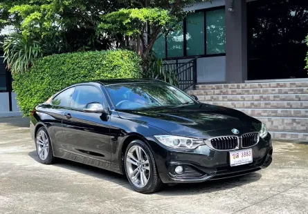 2015 BMW 420D ( ดีเซล ) F32 รถมือเดียวออกป้ายแดง รถวิ่งน้อย เข้าศูนย์ทุกระยะ ไม่เคยมีอุบัติเหตุครับ