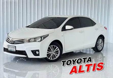 Toyota  Altis 1.8 G ตัวท๊อป รถปี15 แท้