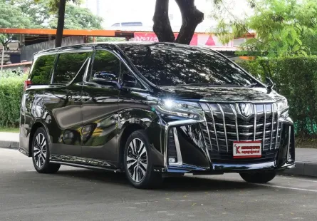 Toyota Alphard 2.5 S C-Package 2022 รถบ้านมือเดียวเช็คศูนย์ตลอด เจ้าของเดิมดูแลดี ออปชั่นครบ