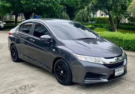 2015 Honda CITY 1.5 V i-VTEC รถเก๋ง 4 ประตู รถบ้านแท้ ไมล์น้อย มือเดียว เจ้าของขายเอง 