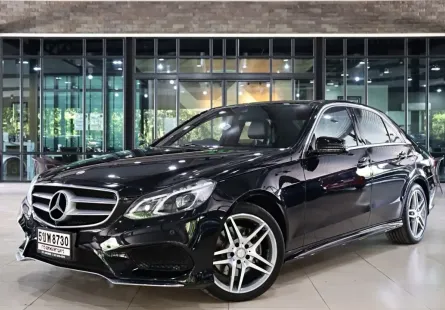 2015 Mercedes-Benz E300 2.1 Hybrid AMG Dynamic รถเก๋ง 4 ประตู รถสวย ไมล์น้อย มือเดียวป้ายแดง 