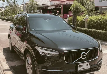 SUV 7 ที่นั่ง เครื่องยนต์ดีเซล VOLVO XC90 D5 DIESEL MOMENTUM AWD 2017 สีดำ 