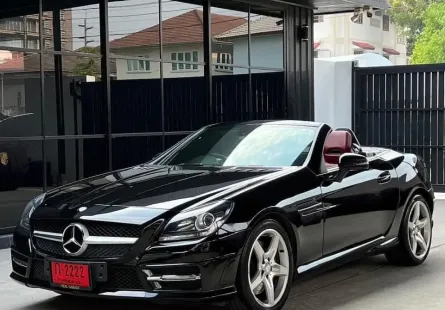 2012 Mercedes-Benz SLK200 AMG 1.8 Dynamic รถเปิดประทุน รถบ้านแท้ ไมล์น้อย เจ้าของฝากขาย 