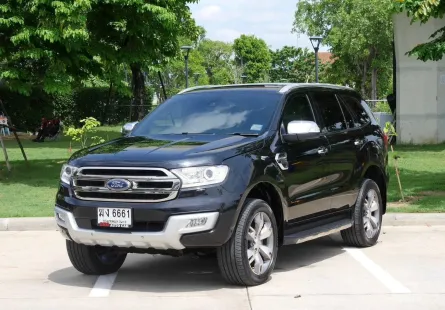 2017 Ford Everest 3.2 Titanium+ 4WD รถบ้านมือเดียว 