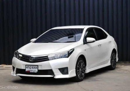 2015 Toyota COROLLA 1.8 ESPORT รถเก๋ง รถมือเดียว ฟรีดาวน์ ผ่อน6,xxx