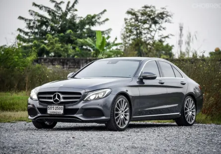 🔥 Top สุด AMG หลังคาแก้ว พร้อมเครื่องเสียงตัว TOP Burmester Mercedes-Benz C350e 2.0 e AMG Dynamic