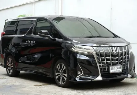 2018 Toyota ALPHARD 3.5 รถตู้/MPV ออกรถง่าย รถบ้านมือเดียว ไมล์แท้ 