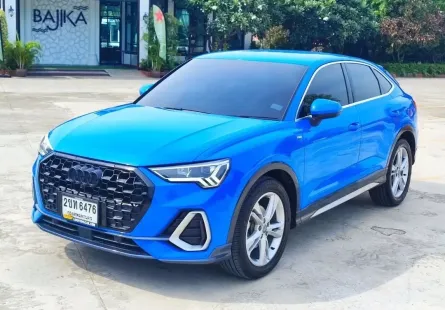 2020 Audi Q3 1.4 Sportback 35 TFSI S line suv  รถบ้านมือเดียว ไมล์แท้ 