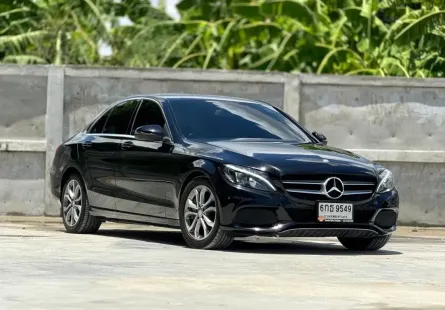 2016 BENZ C-CLASS C350e AVANTGARDE โฉม W205 Plug-in Hybrid 