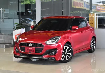 Suzuki Swift 1.2GLX ปี2019 สวยชิดป้ายแดง รถบ้านมือเดียว ใช้น้อยมากเข้าศูนย์ตลอด ไม่เคยติดแก๊ส ฟรีดาว