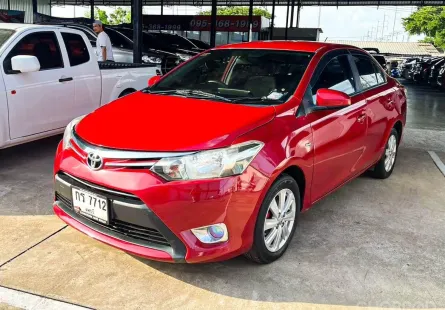 Toyota Vios 1.5 J เกียร์ออโต้ ปี 2013 ผ่อนเริ่มต้น 3,xxx บาท