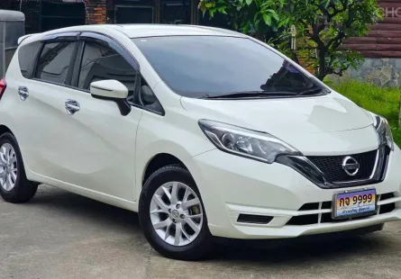 2017 จด 2018 Nissan Note 1.2 V รถเก๋ง 5 ประตู รถสวย มือเดียว เลขไมล์ 6 หมื่นกิโลแท้ ครับ