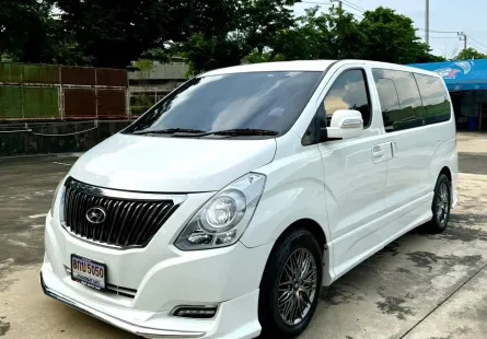 2018 Hyundai H-1 2.5 Limited II รถตู้/VAN รถบ้านแท้ ไมล์น้อย มือเดียวป้ายแดง 