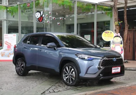 ขายรถ TOYOTA Corolla Cross 1.8 HV Premium AUTO เทา 2021