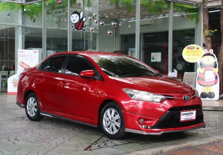 ขายรถ TOYOTA Vios 1.5 E AUTO แดง 2014