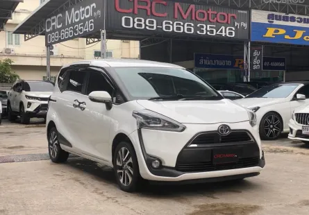 2017 Toyota Sienta 1.5 V MPV รถบ้านมือเดียว