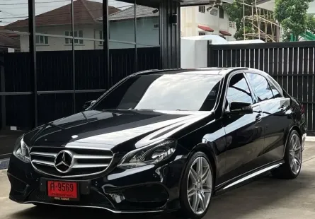 2015 Mercedes-Benz E200 2.0 AMG Dynamic รถเก๋ง 4 ประตู ออกรถง่าย รถสวยไมล์น้อย 